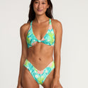 Womens Reef Alana Knotch Bikini Top - Barrier Reef